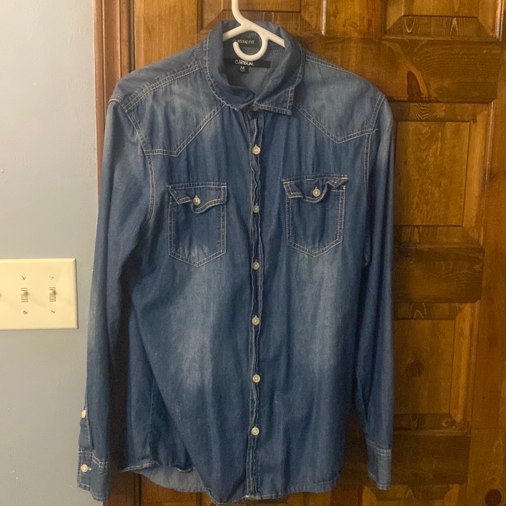 Carbon classic fit flannel